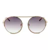 ANA HICKMANN Damen-Sonnenbrille HI3082-5401A Butterfly Acetatrahmen Grau Verlaufsgläser 54mm