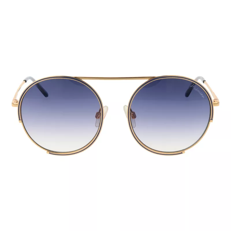ANA HICKMANN Damen-Sonnenbrille HI3082-5406A Havana Braun Acetat Geometrisch Schmetterling 54mm