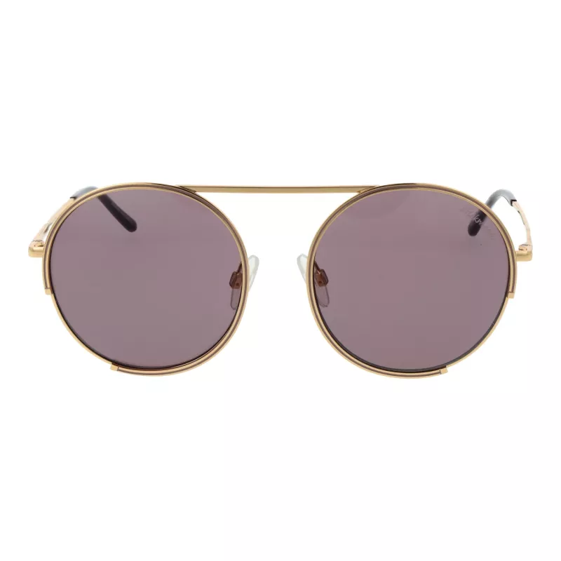 ANA HICKMANN Damen-Sonnenbrille HI3082-5413A Rechteckiger Acetatrahmen Braune Verlaufsgläser 54/19/145 mm