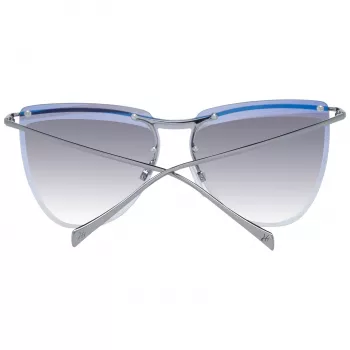 ANA HICKMANN Damen-Sonnenbrille HI3085-13202A Butterfly Havana Acetat Verlauf Braun Gläser 56/13/145 mm