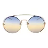ANA HICKMANN Damen-Sonnenbrille HI3090-5404A (Glas/Steg/Bügel) 54/20/145 mm
