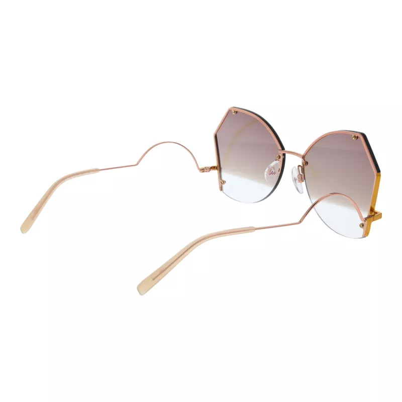 ANA HICKMANN Damen-Sonnenbrille HI3094-6105A Havana/Brown Gradient 61mm