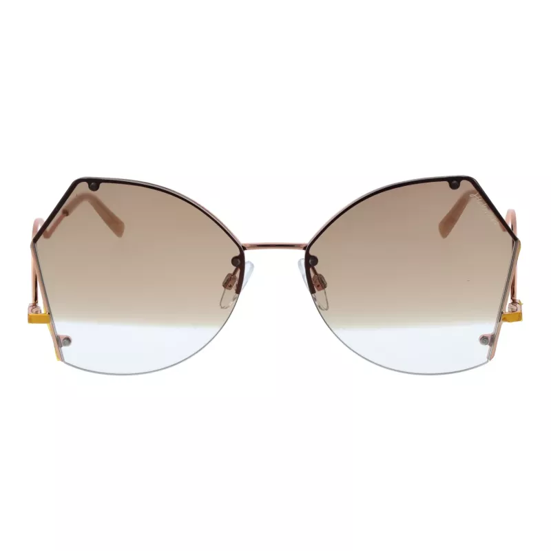 ANA HICKMANN Damen-Sonnenbrille HI3094-6105A Havana/Brown Gradient 61mm