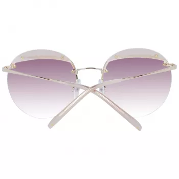 ANA HICKMANN Damen-Sonnenbrille HI3110-54E01 - Schwarzer Rahmen, Graue Verlaufsgläser, 54/18/140 mm