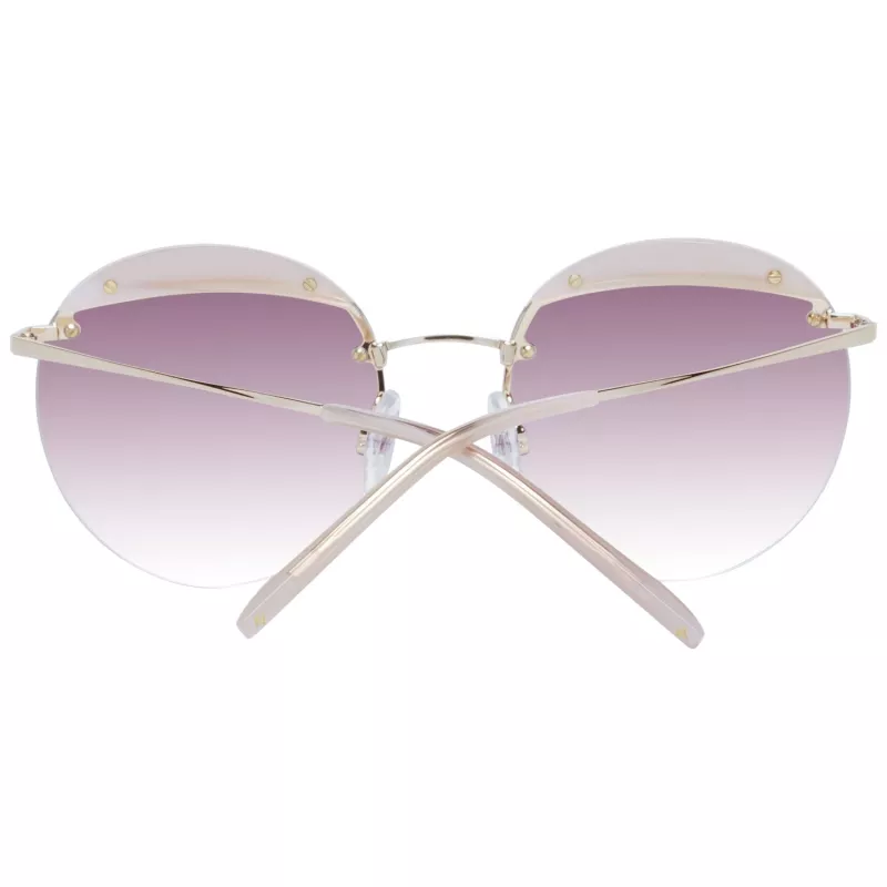 ANA HICKMANN Damen-Sonnenbrille HI3110-54E01 - Schwarzer Rahmen, Graue Verlaufsgläser, 54/18/140 mm