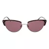 ANA HICKMANN Damen-Sonnenbrille HI3113-55D01 Butterfly Cat Eye Havana Schildpatt Braun Verlauf 55 mm