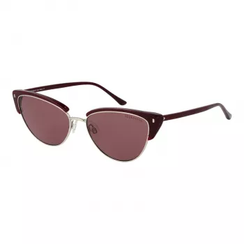 ANA HICKMANN Damen-Sonnenbrille HI3113-55D01 Butterfly Cat Eye Havana Schildpatt Braun Verlauf 55 mm