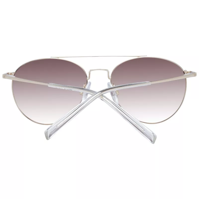 ANA HICKMANN Damen-Sonnenbrille HI3133-5207A Butterfly Havana Acetat-Fassung Verlaufsglas Braun 52mm