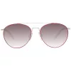 ANA HICKMANN Damen-Sonnenbrille HI3133-5207A Butterfly Havana Acetat-Fassung Verlaufsglas Braun 52mm