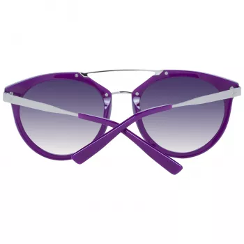 ANA HICKMANN Damen-Sonnenbrille HI9061-53D03 Havanna Acetatrahmen Verlauf Braune Gläser 53mm