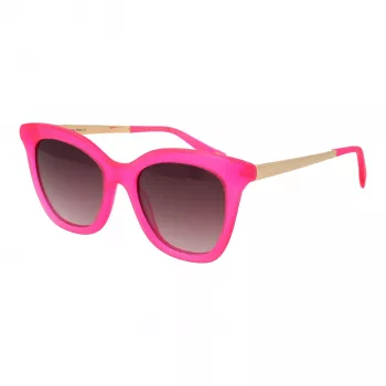 ANA HICKMANN Damen-Sonnenbrille HI9064-52T03 Havana/Brown Gradient 52mm