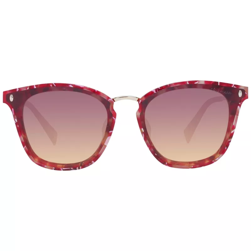 ANA HICKMANN Damen-Sonnenbrille HI9065-49G23 Havana Gradient Braun 49mm