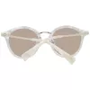 ANA HICKMANN Damen-Sonnenbrille HI9066-49G21 - Havana-Acetatrahmen mit braunen Gradient-Polycarbonatgläsern, 49/21/145 mm