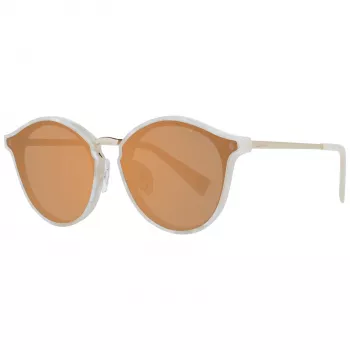 ANA HICKMANN Damen-Sonnenbrille HI9066-49G21 - Havana-Acetatrahmen mit braunen Gradient-Polycarbonatgläsern, 49/21/145 mm