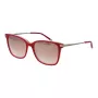 ANA HICKMANN Damen-Sonnenbrille HI9067-55H04 Butterfly Acetat Braun Havana Verlauf 55/17/145 mm UV400