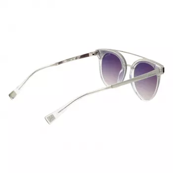 ANA HICKMANN Damen-Sonnenbrille HI9080-62T04 Gold Butterfly Rahmen Braun Verlaufsgläser 56mm