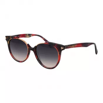 ANA HICKMANN Damen-Sonnenbrille HI9156-51G22 Havana Schildpatt Braun Verlauf 51mm