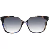 ANA HICKMANN Damen-Sonnenbrille HI9157-52G21 Havana/Braun Acetat Rechteckig