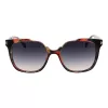 ANA HICKMANN Damen-Sonnenbrille HI9157-52G22 Braun Verlauf Acetat 52mm
