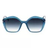 ANA HICKMANN Damen-Sonnenbrille HI9166-52T01 Havanna Braun Schildpatt Gestell Braune Verlaufsgläser 52mm