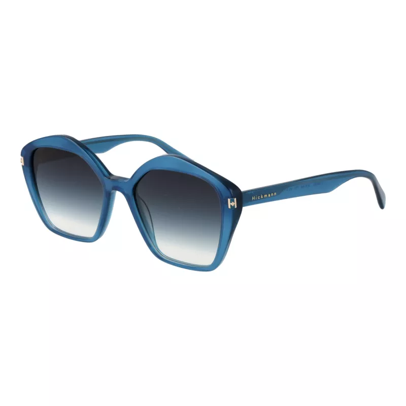 ANA HICKMANN Damen-Sonnenbrille HI9166-52T01 Havanna Braun Schildpatt Gestell Braune Verlaufsgläser 52mm