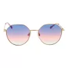 ANA HICKMANN Damen-Sonnenbrille HIY3001-5205A Braun Havana Acetat-Fassung Brauner Verlaufsglas 52/17/135 mm