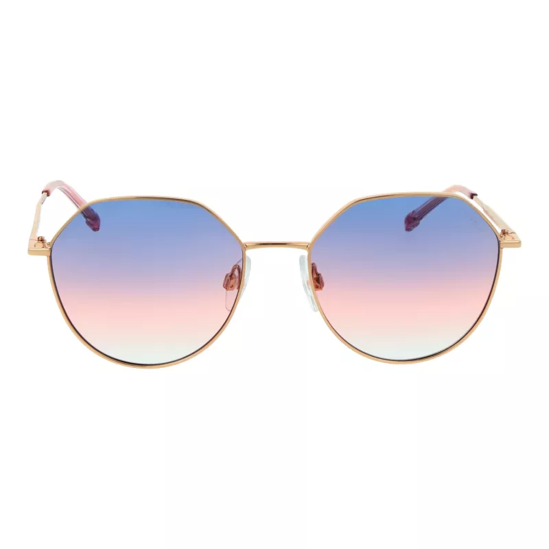 ANA HICKMANN Damen-Sonnenbrille HIY3001-5205A Braun Havana Acetat-Fassung Brauner Verlaufsglas 52/17/135 mm