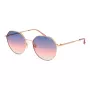 ANA HICKMANN Damen-Sonnenbrille HIY3001-5205A Braun Havana Acetat-Fassung Brauner Verlaufsglas 52/17/135 mm