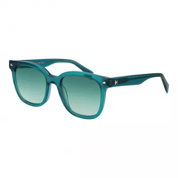 ANA HICKMANN Damen-Sonnenbrille HIY9005-50H01 Havana Braun Acetatrahmen Verlauf Braun Gläser 50/17/136 mm