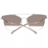 ANA HICKMANN Damen Sonnenbrille HI3096E-6104B Butterfly/Cat Eye Braun Havana Acetatrahmen Braune Verlaufsgläser UV400 61/17/145 mm