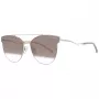 ANA HICKMANN Damen Sonnenbrille HI3096E-6104B Butterfly/Cat Eye Braun Havana Acetatrahmen Braune Verlaufsgläser UV400 61/17/145 mm