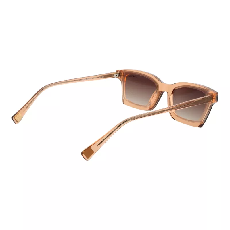 ANA HICKMANN Damen Sonnenbrille HI9099-63H01 Brown Havana Square Butterfly Acetatrahmen UV400