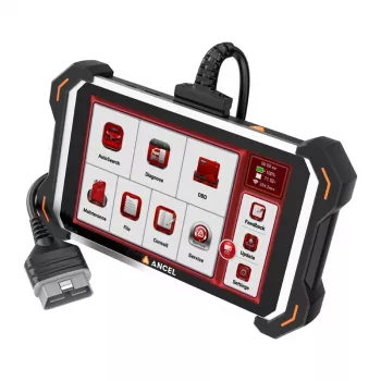 ANCEL DS600 Elite OBD2 Diagnosegerät mit 8-Zoll-Touchscreen, Kompletter Systemscan & 30+ Reset-Funktionen
