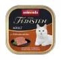 ANIMONDA Vom Feinsten Adult Nassfutter für Katzen Hühnerleber 100g