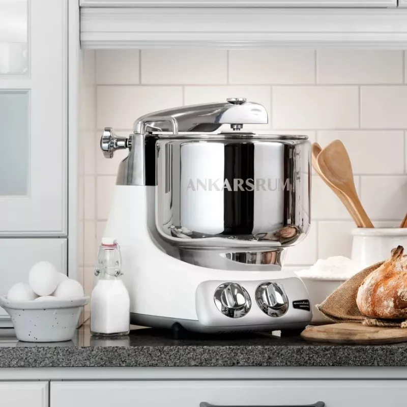 Ankarsrum Assistent 6230 White Gloss Standmixer 1500W