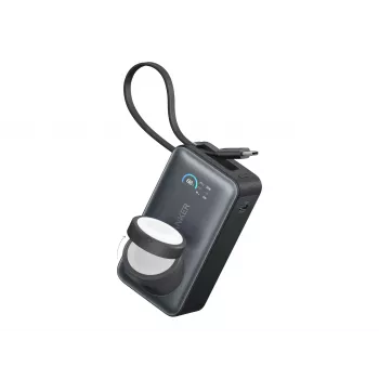 Anker MagGo Power Bank für Apple Watch, 10000 mAh, 35W, 2x USB-C, Schwarz