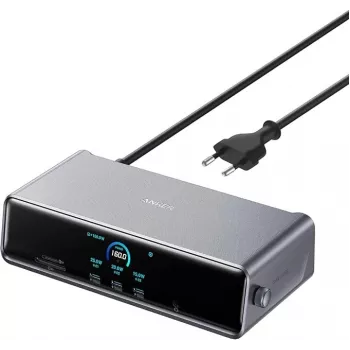 Anker Prime Dockingstation (14-in-1, Triple Display, DisplayLink) | A83B33A1