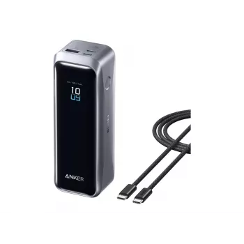 Anker Prime Power Bank 220W, 20,000 mAh, 2x USB-C & 1x USB-A, Schwarz