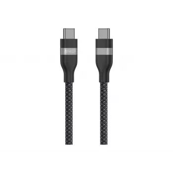 Anker USB C to USB C 240W Upcycled-Braided Fast Charging Cable A82E2 (1,8 m, Schwarz)