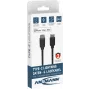 ANSMANN 1700-0107 Lightning auf USB-A Kabel 2 m Schwarz MFi-zertifiziert