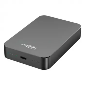 ANSMANN 1700-0199 10000 mAh Wireless Power Bank Anthracite