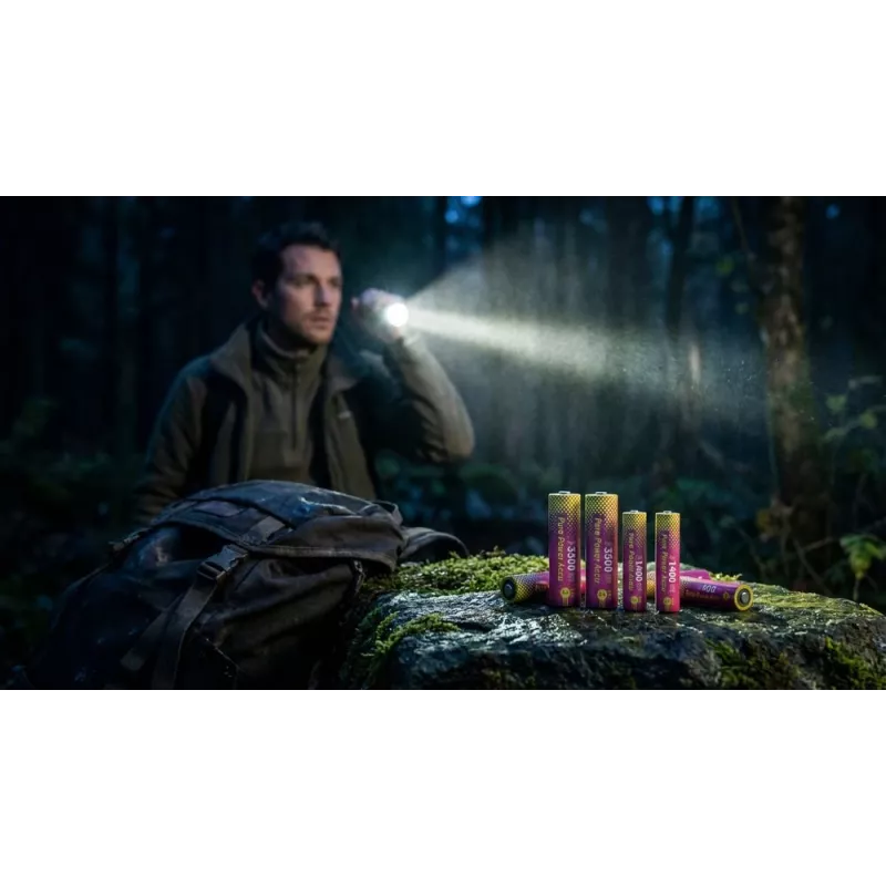 ANSMANN PurePower Set AA Ladegerät mit 4x AA 2100mAh NiMH-Akkus