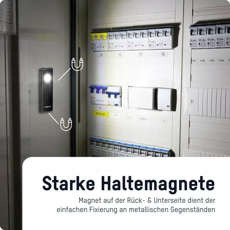 ANSMANN Smart Booster 650R wiederaufladbare COB LED Arbeitsleuchte 650 Lumen IP54