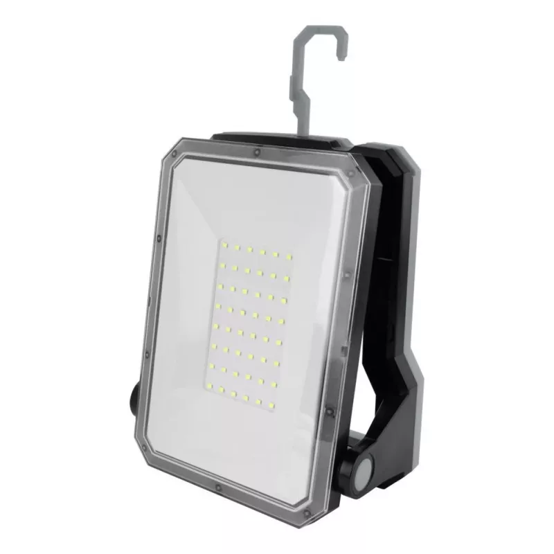ANSMANN WL2000R-ECO Akku-LED-Arbeitsleuchte, 2000 lm, 6500K, IP54, Powerbank, Schwarz/Grau
