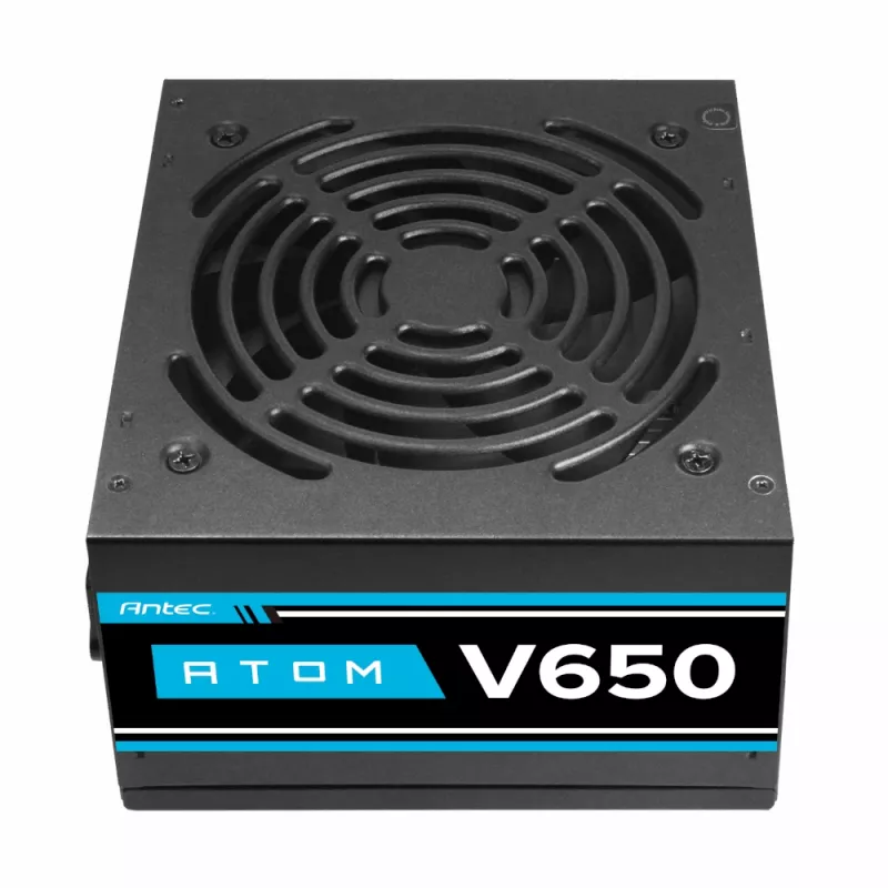 Antec Atom V650 Nicht-modulares Netzteil - 650W, 80 PLUS White, ATX, 120mm leiser Lüfter