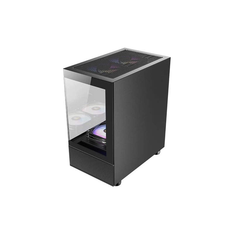 Antec CX200M Elite Micro-ATX | ITX RGB Mini-Tower Gaming-Gehäuse - Schwarz