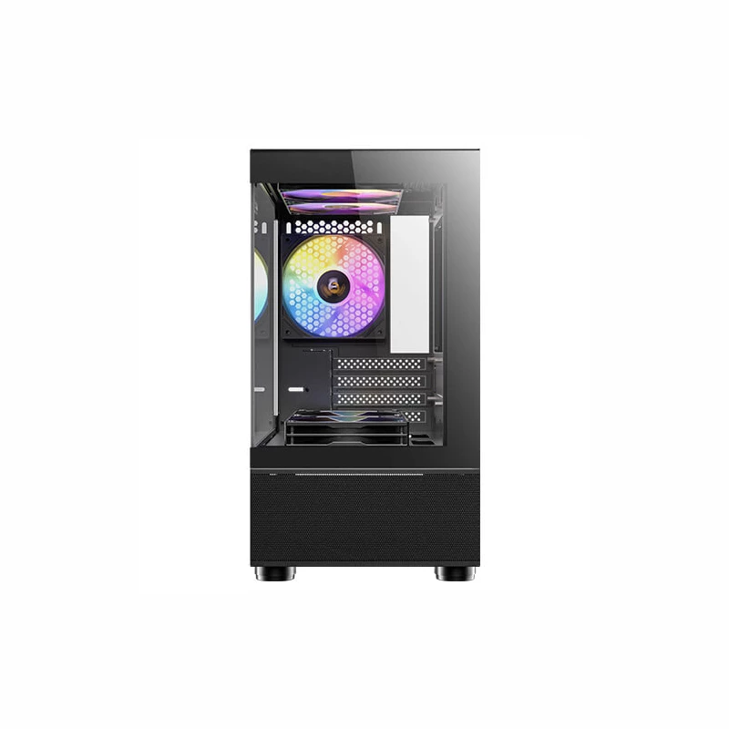 Antec CX200M Elite Micro-ATX | ITX RGB Mini-Tower Gaming-Gehäuse - Schwarz