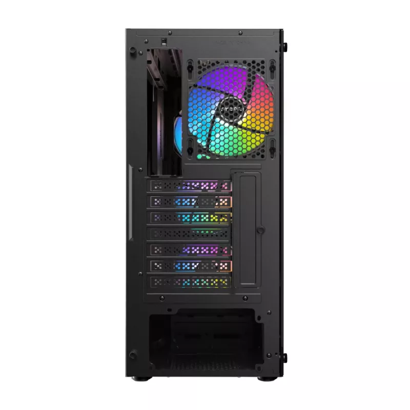Antec NX292 ARGB Mid-Tower Gaming-Gehäuse - Schwarz