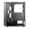 Antec NX292 ARGB Mid-Tower Gaming-Gehäuse - Schwarz