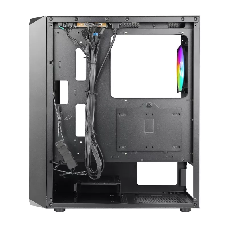 Antec NX292 ARGB Mid-Tower Gaming-Gehäuse - Schwarz